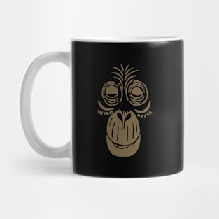 Wild Style Happy to be Monkey Mug